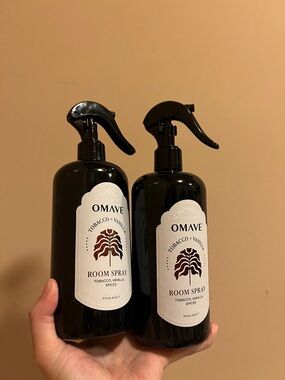 2X TOBACCO VANILLA & SPICES Room Spray by OMAVE